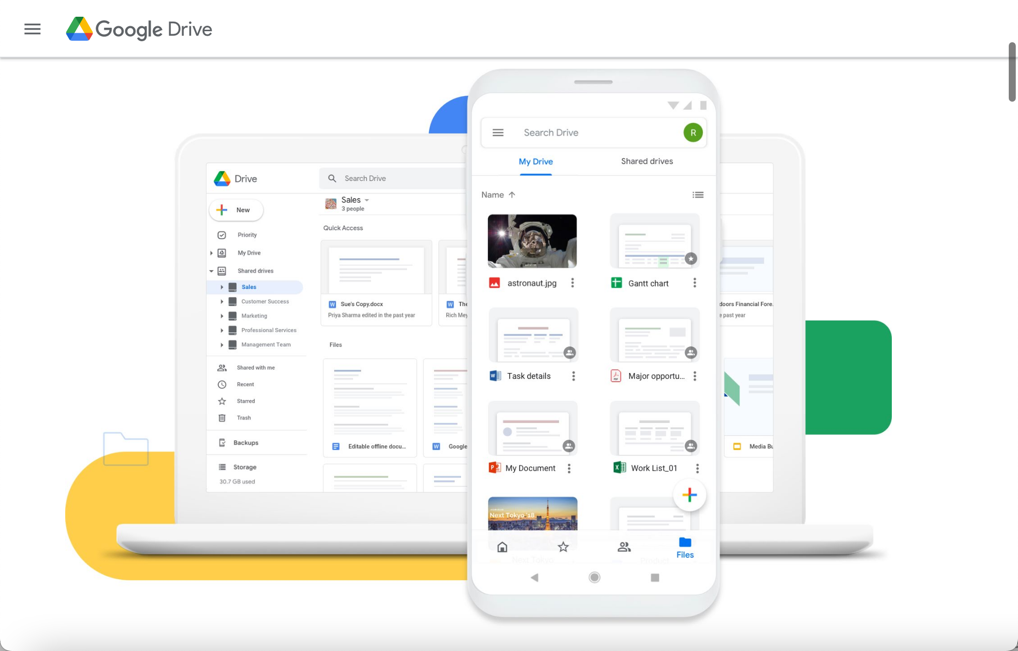 Google Drive screenshot